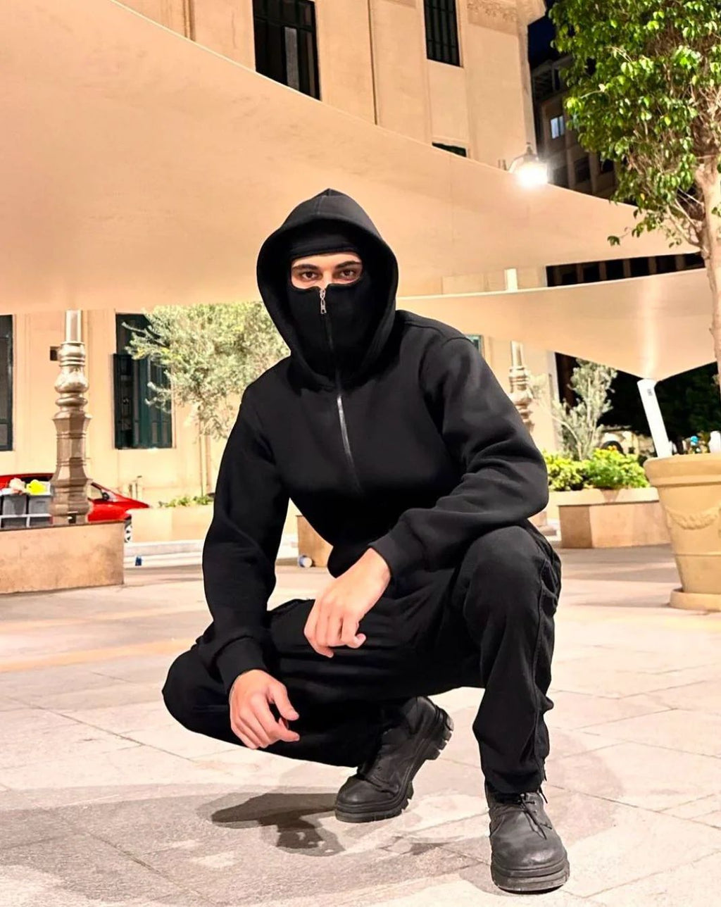 Unisex Balaclava Hoodie | Full Zipper Style