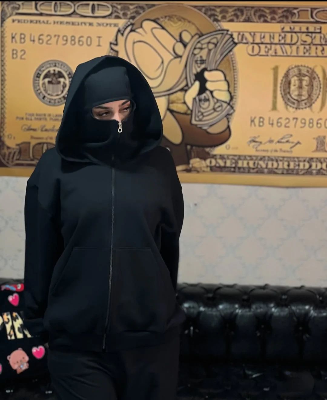 Unisex Balaclava Hoodie | Full Zipper Style