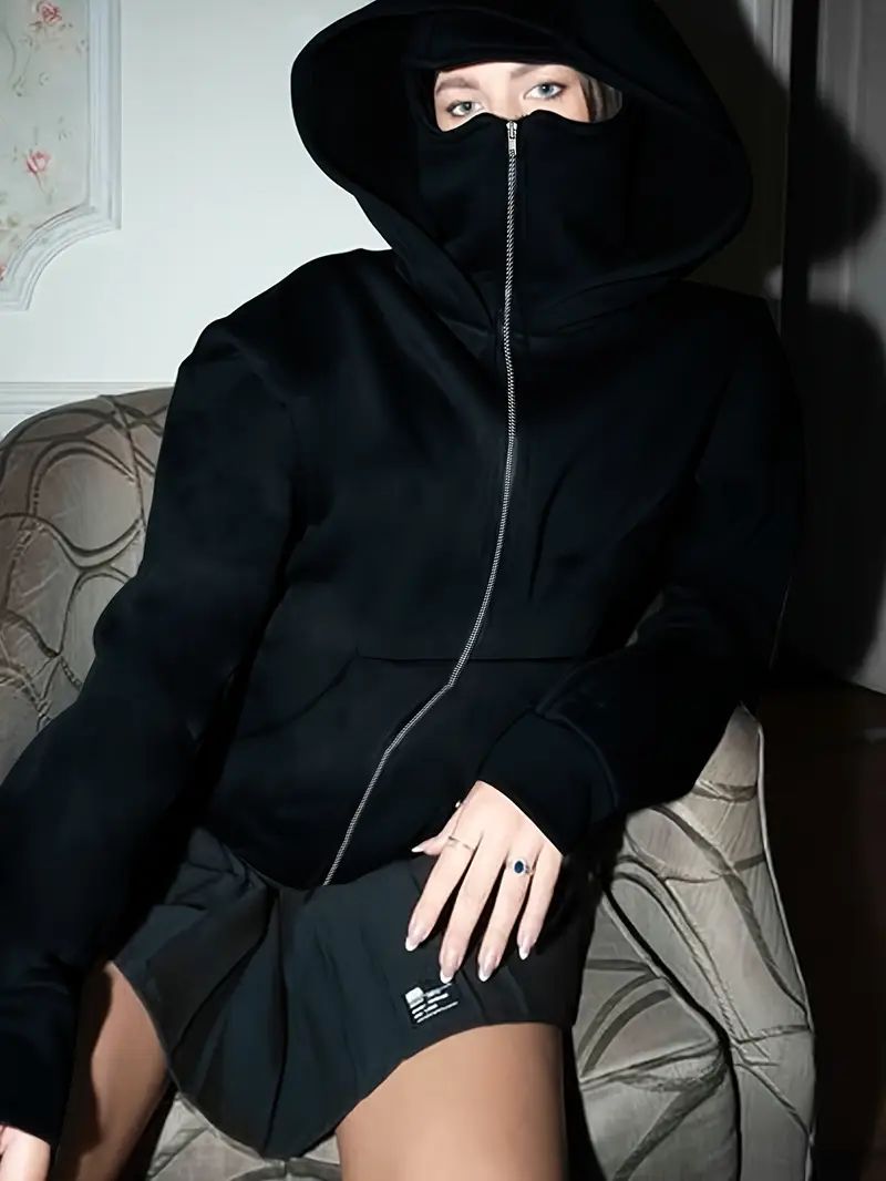 Unisex Balaclava Hoodie | Full Zipper Style